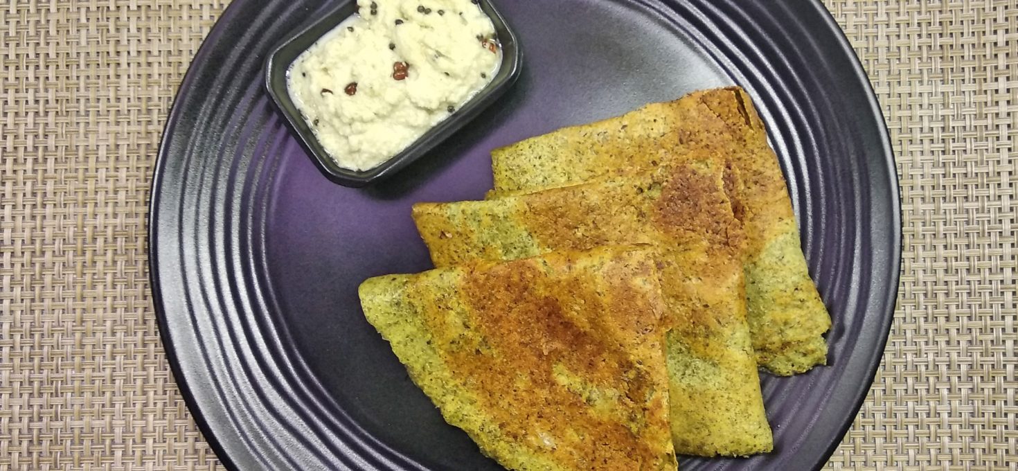 Green Gram Dosa/Pasi Payaru Dosai