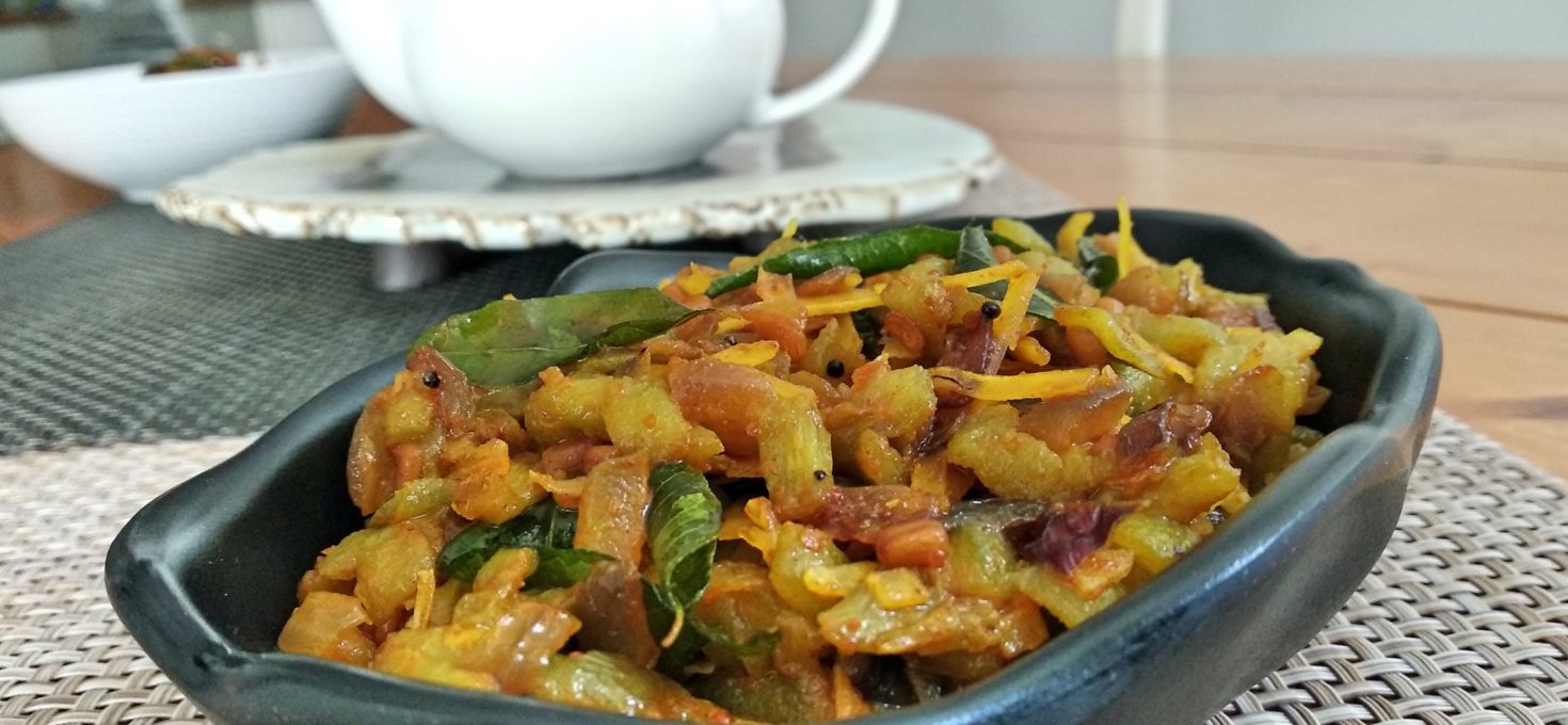 Ridge Gourd Stir Fry