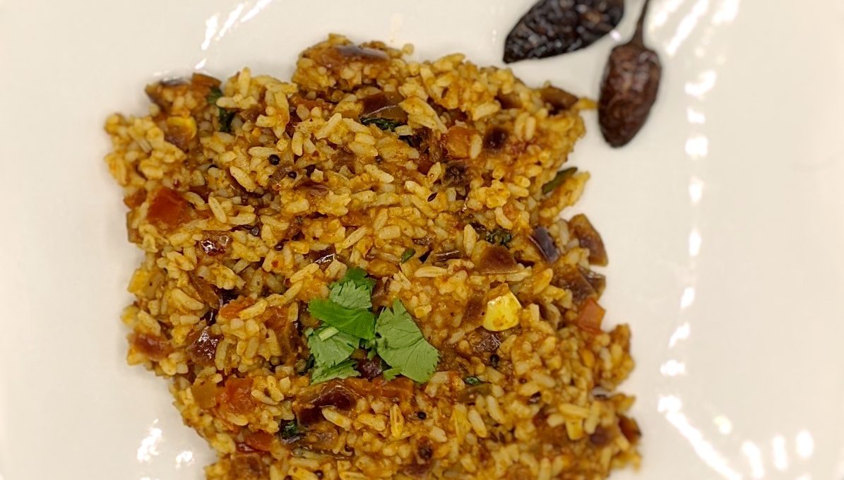 Tomato Rice | Thakkali Sadham