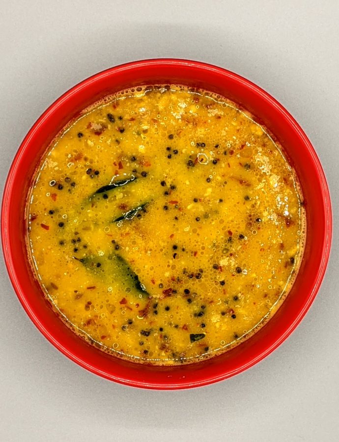 Dal/Lentils with Coconut Milk