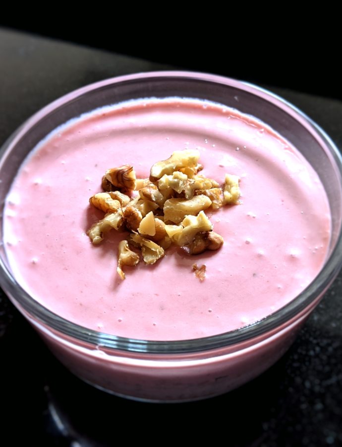 Oats with Strawberries and Raspberries