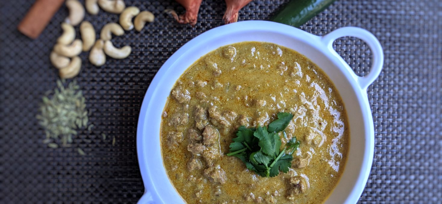 Minced Goat Curry | Kothu Kari Kuzhambu